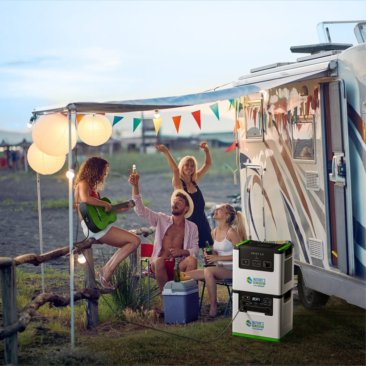 Nature's Generator L3600 Expandable Solar Generator