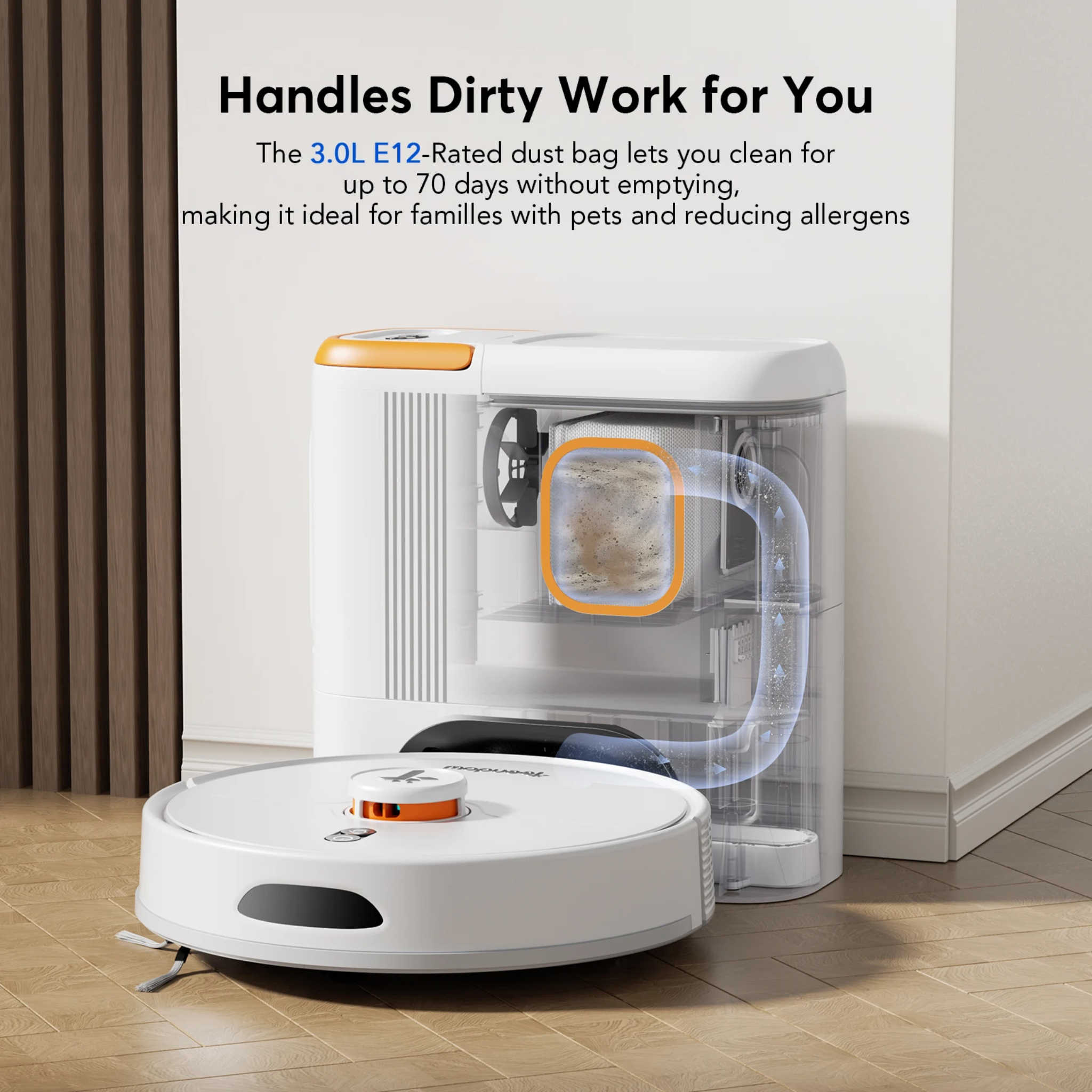Freemdou AuraWash L12 All-in-One Robot Vacuum & Mop